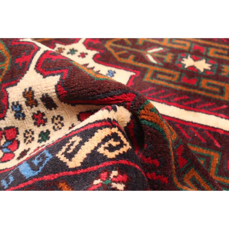 ECARPETGALLERY Hand-knotted Teimani Beige Wool Rug - 3'1 x 4'11