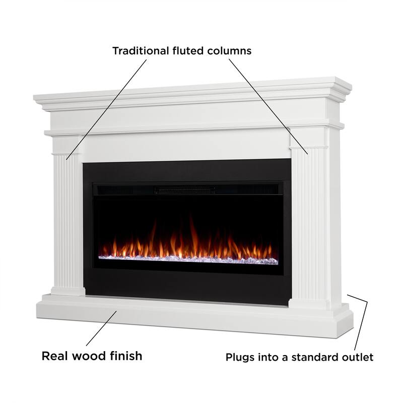 Beau 59" Smart Landscape Electric Fireplace by Real Flame