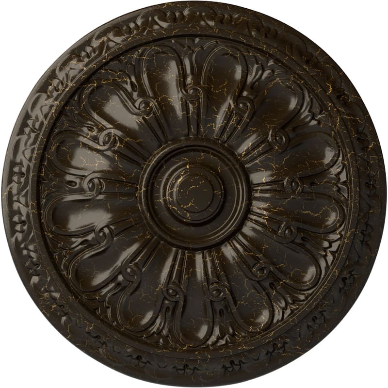15 3/4"OD x 5/8"P Kirke Ceiling Medallion