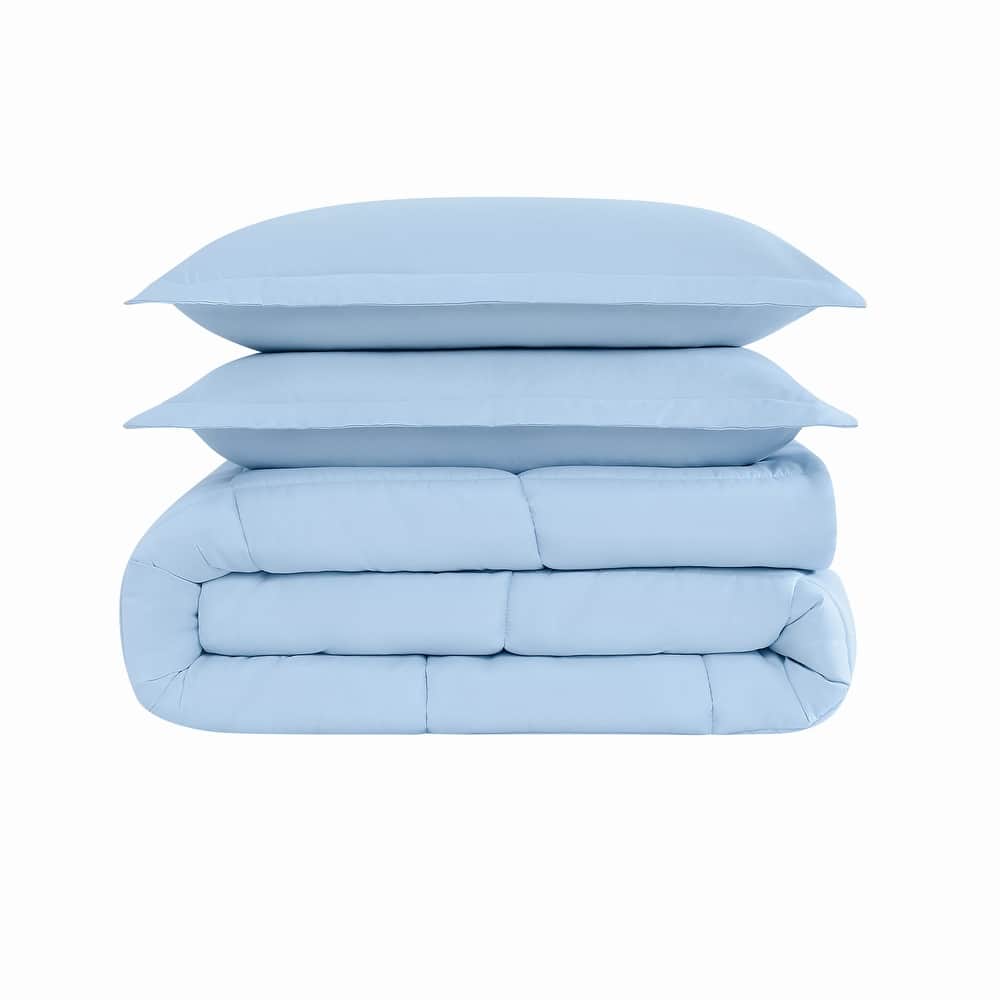 Cannon Heritage Solid 3 Piece Down Alternative Comforter Set