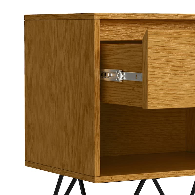 WYNDENHALL Moreno SOLID WOOD 20 inch Wide Modern Nightstand