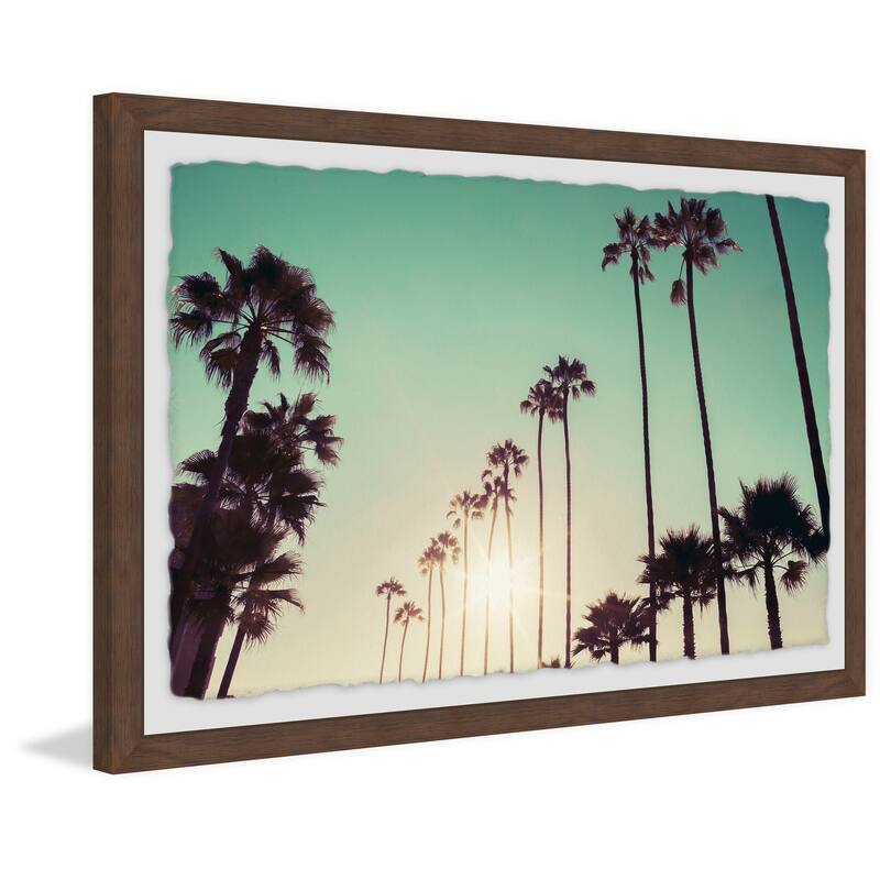 California Dreaming Framed Wall Art, Elegant Home Touch - Sophisticated Artwork for Refined Décor