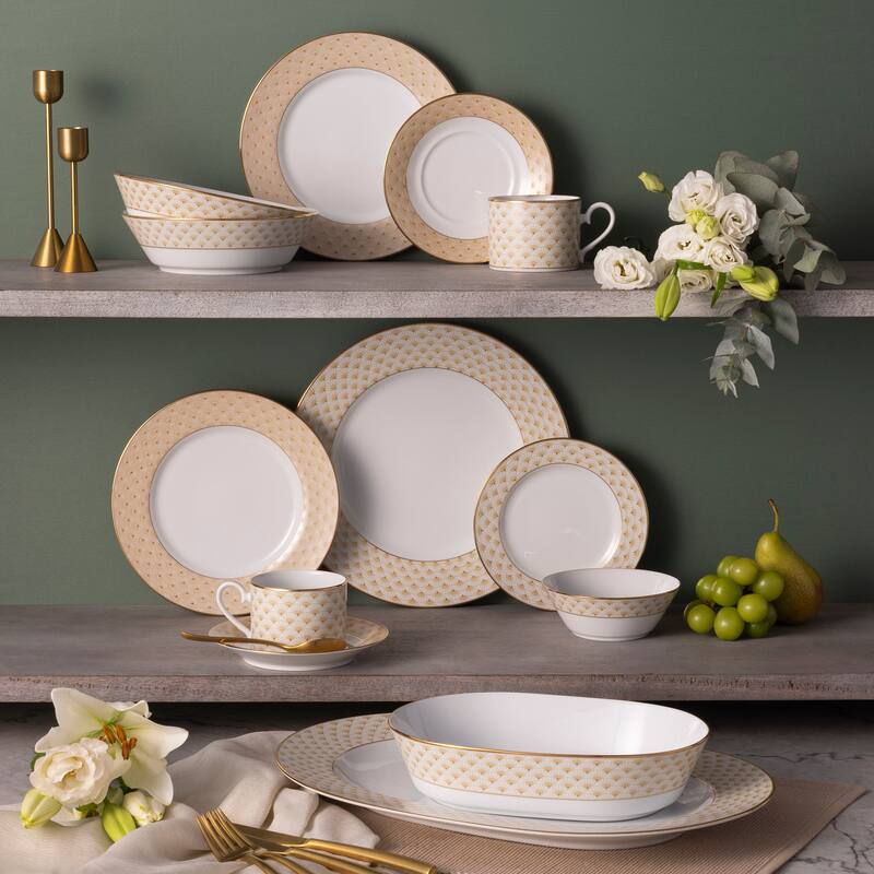 Trocadero Gold Set Of 4 Fruit Bowls, 5", 9 oz.