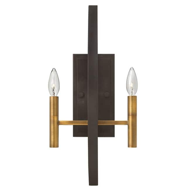 Hinkley Lighting Euclid 2 Light 20" Tall Wall Sconce