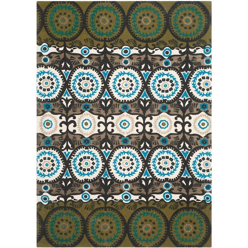 SAFAVIEH Handmade Cedar Brook Vinciane Modern Cotton Rug