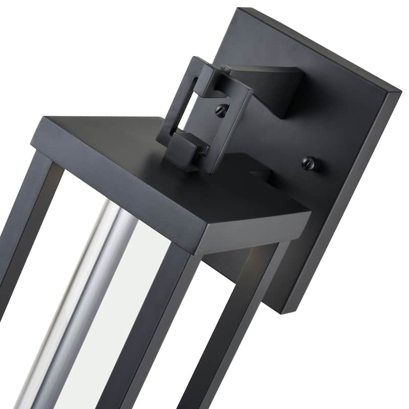 Dumont LED Outdoor Wall Sconce Powder Coated Black - Powder Coated Black