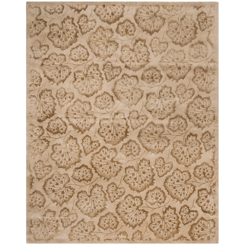 Martha Stewart by SAFAVIEH Geranium Leaf Wool/ Viscose Rug