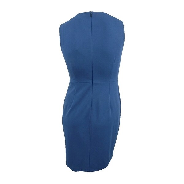 asymmetrical sheath dress