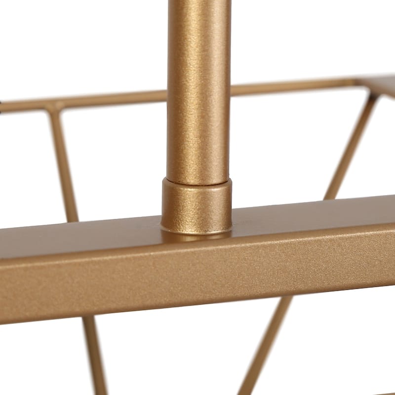 Modern Black Gold 5-Light Chandeliers Geometric Pendant Light Fixtures for Dining Room - 39.4 " × 10 " × 9.6 "