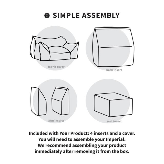 Big Joe Imperial Lounger Fuf Bean Bag Chair Overstock 12991273