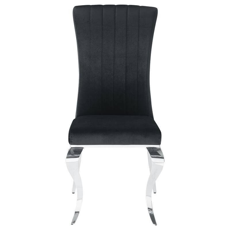 Betty Velvet Upholstered Dining Chair (Set of 4)
