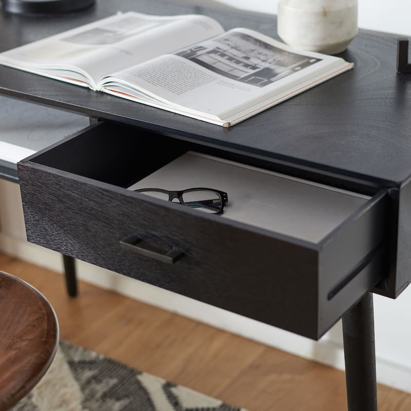SAFAVIEH Ilijana 1-Drawer Writing Desk - Black