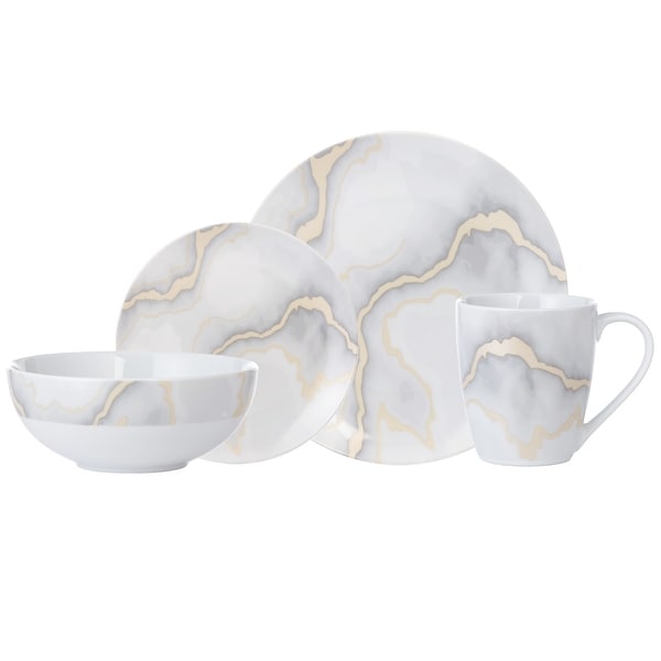 Dinnerset 16PC Electric Marble - 11" x 0'5". Opens flyout.