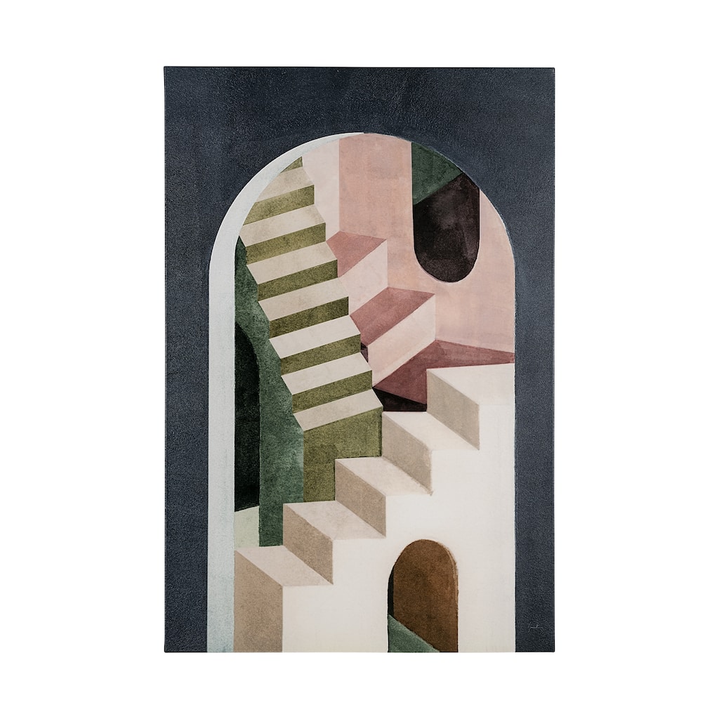 Labyrinth I Multi Color (40 x 60) Canvas Art Print