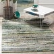 preview thumbnail 1 of 10, SAFAVIEH Porcello Neri Modern Abstract Rug 10'6" x 14' - Cream/Green - Rectangle