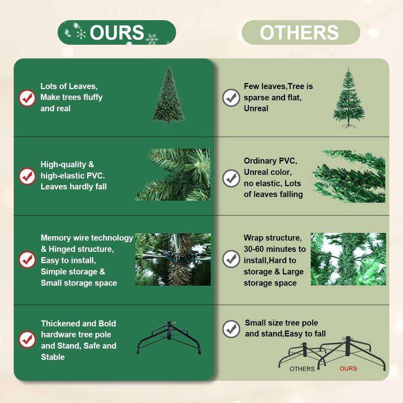 5FT Modern And Convenient Xmas Decoration Festive