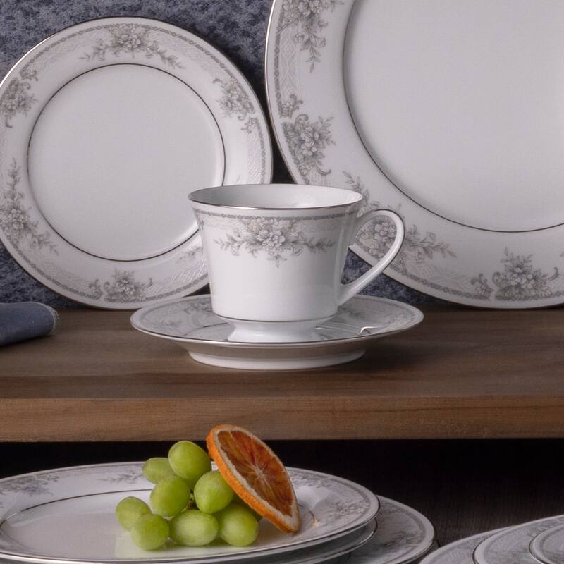 Noritake Sweet Leilani Set Of 4 Teacups, 8 oz.