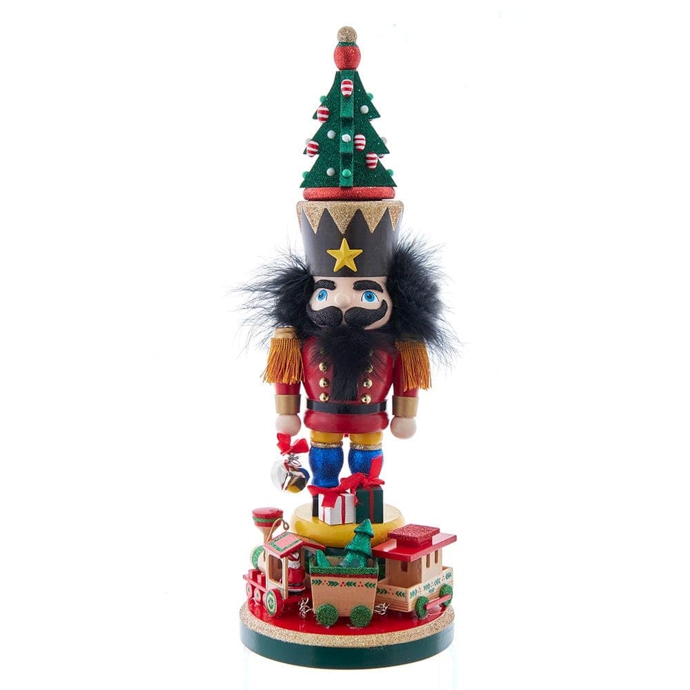 Kurt Adler 18.5-Inch Hollywood Nutcrackers with Train Nutcracker
