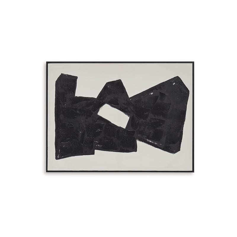 Signature Design by Ashley Garviery Black/Cream Wall Art