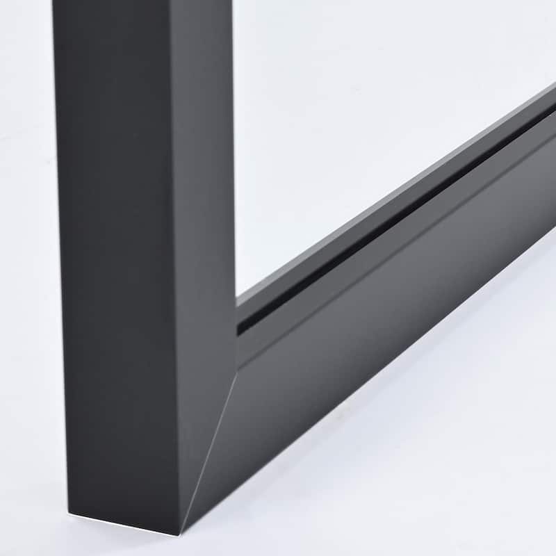 Vinnova Tafalla Framed Fixed Glass Panel