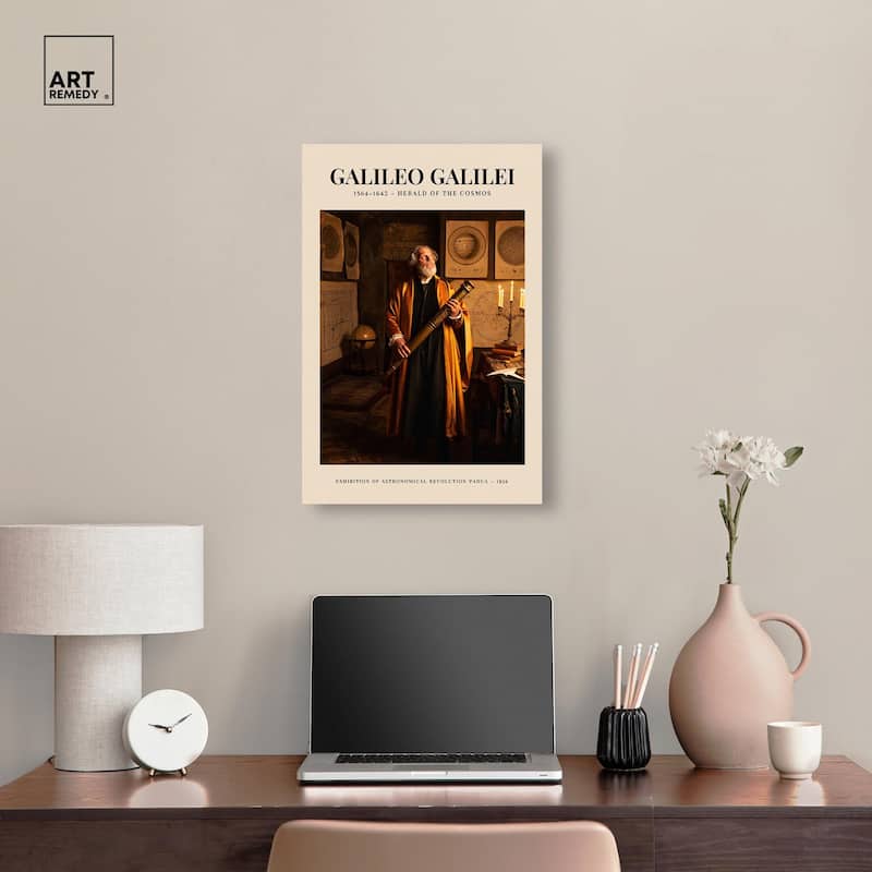 Herald of the Cosmos Art Canvas by Art Remedy, Gallery Wrapped