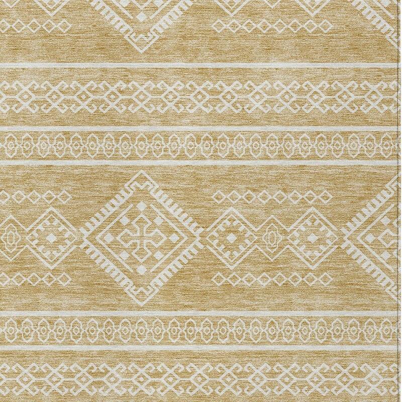 HomeRoots Southwestern Transitional Rectangle Outdoor Rug