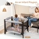 preview thumbnail 4 of 19, 5-in-1 Portable Baby Playard with Cradle and Storage Basket - 43.5"L x 31"Wx 31"H