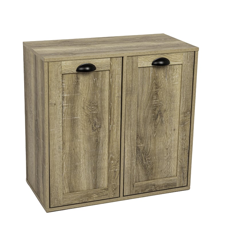 Household Essentials Laundry Sorter Cabinet - Brown