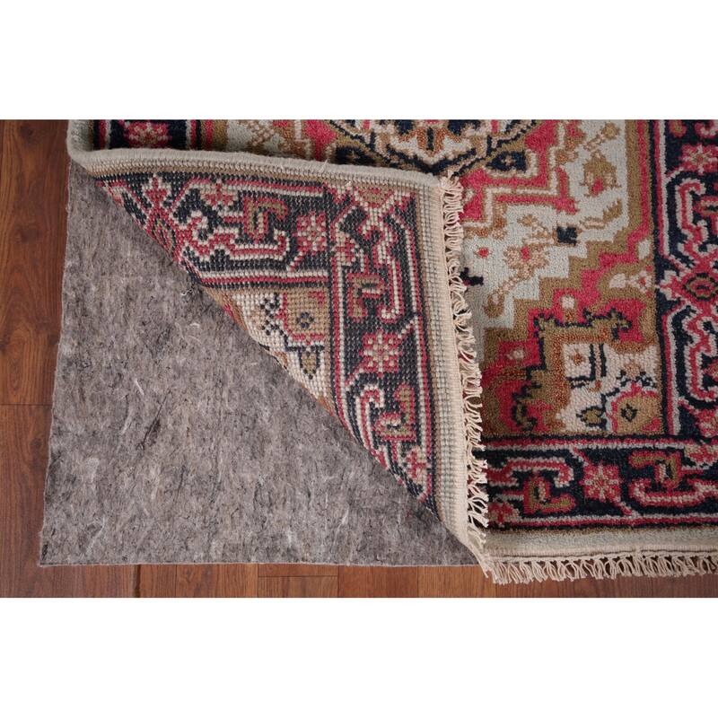 Kazak Indian Runner Rug Hand-Knotted Wool Carpet - 2'7"x 8'0"