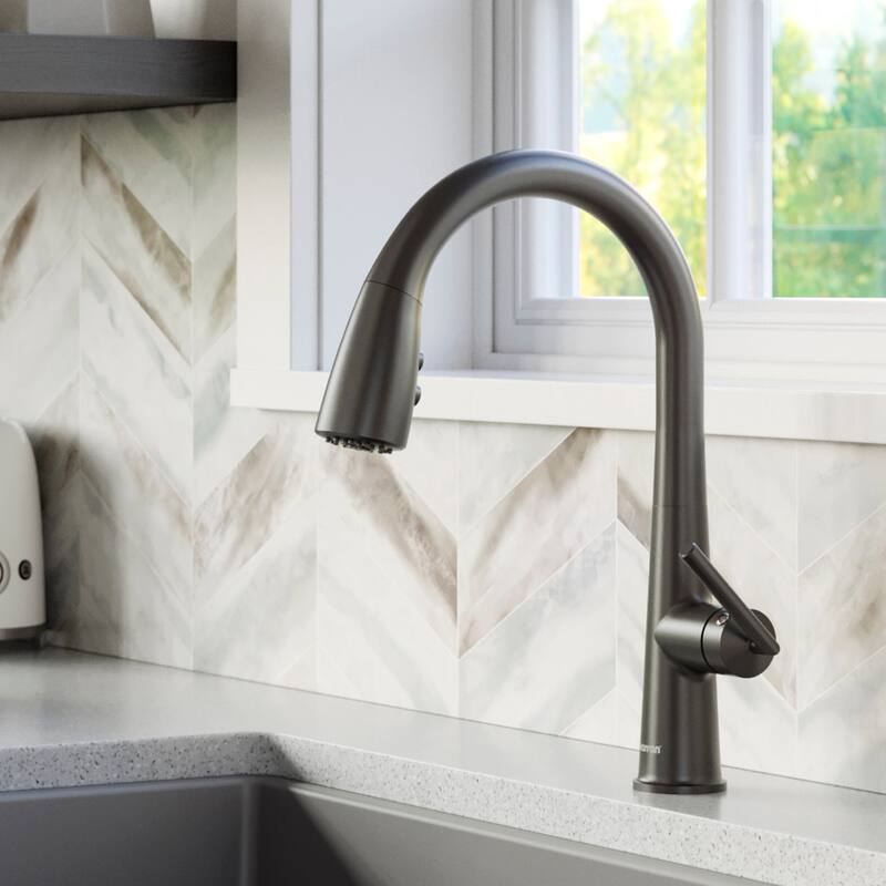 Karran Kentland One-Handle Pull Down Dual Function Sprayer Kitchen Faucet