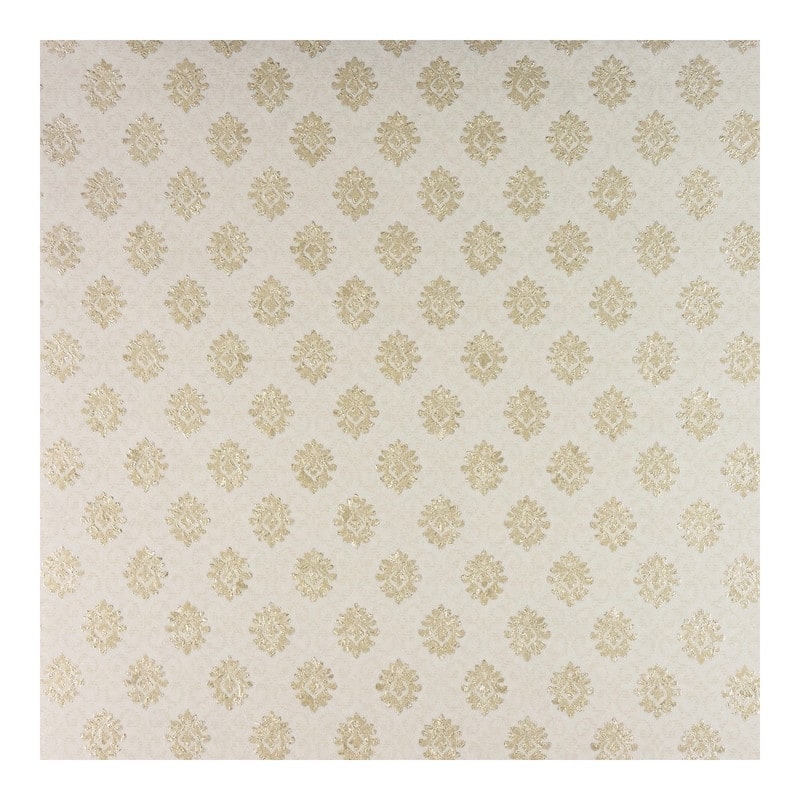Advantage Madelyn Cream Small Damask Wallpaper - 21 x 396 x 0.025