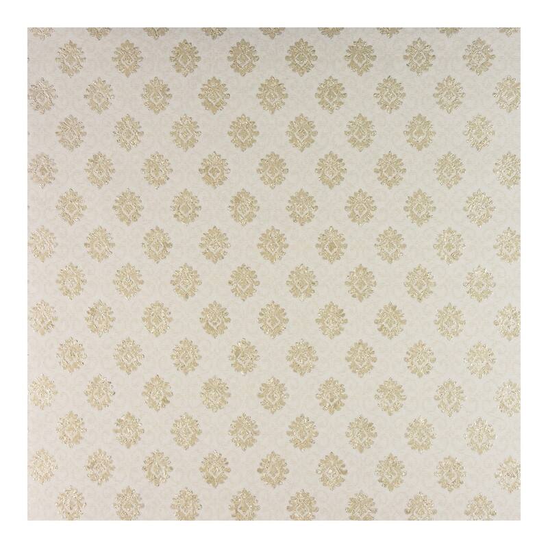 Advantage Madelyn Cream Small Damask Wallpaper - 21 x 396 x 0.025