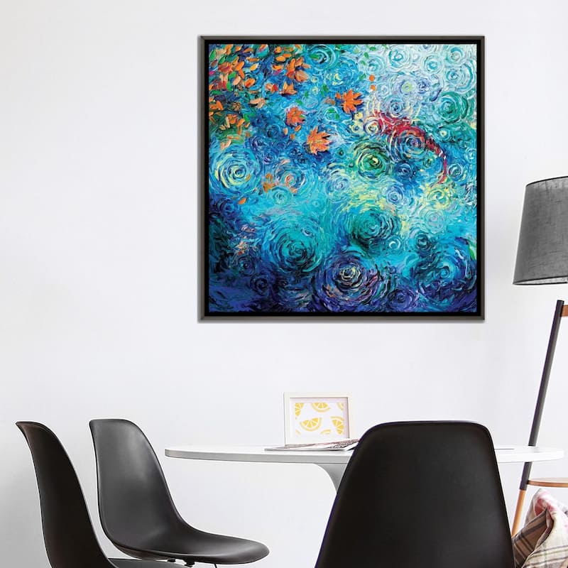 iCanvas "Green River Sockeye" by Iris Scott Framed