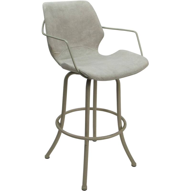 Asheville Swivel Counter 26", 30" or Extra Tall 34" Metal Bar Stool