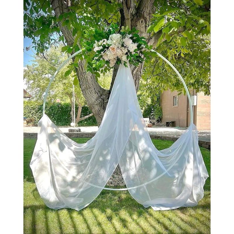 Round Backdrop Stand for Wedding Birthday Party Decoration