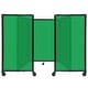 preview thumbnail 100 of 129, Room Divider 360 Folding Portable Partition - Polycarbonate Green Poly - 4' H x 8'6" W
