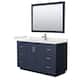 Option Dark Blue, Nickel Trim, White Quartz Top
