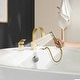 preview thumbnail 4 of 21, Single Handle Deck Roman Tub Faucets/Filler with Handheld Shower
