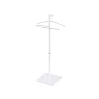 Metal Clothes Rack Stand Coat Hanger 104x152cm - WHITE