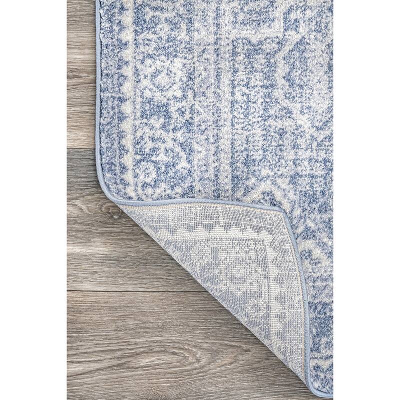 Nuloom Traditional Vintage Medallion Marg Area Rug