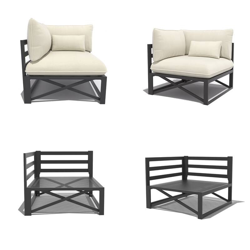 Simon 4pc Multi-Chair Seating Set