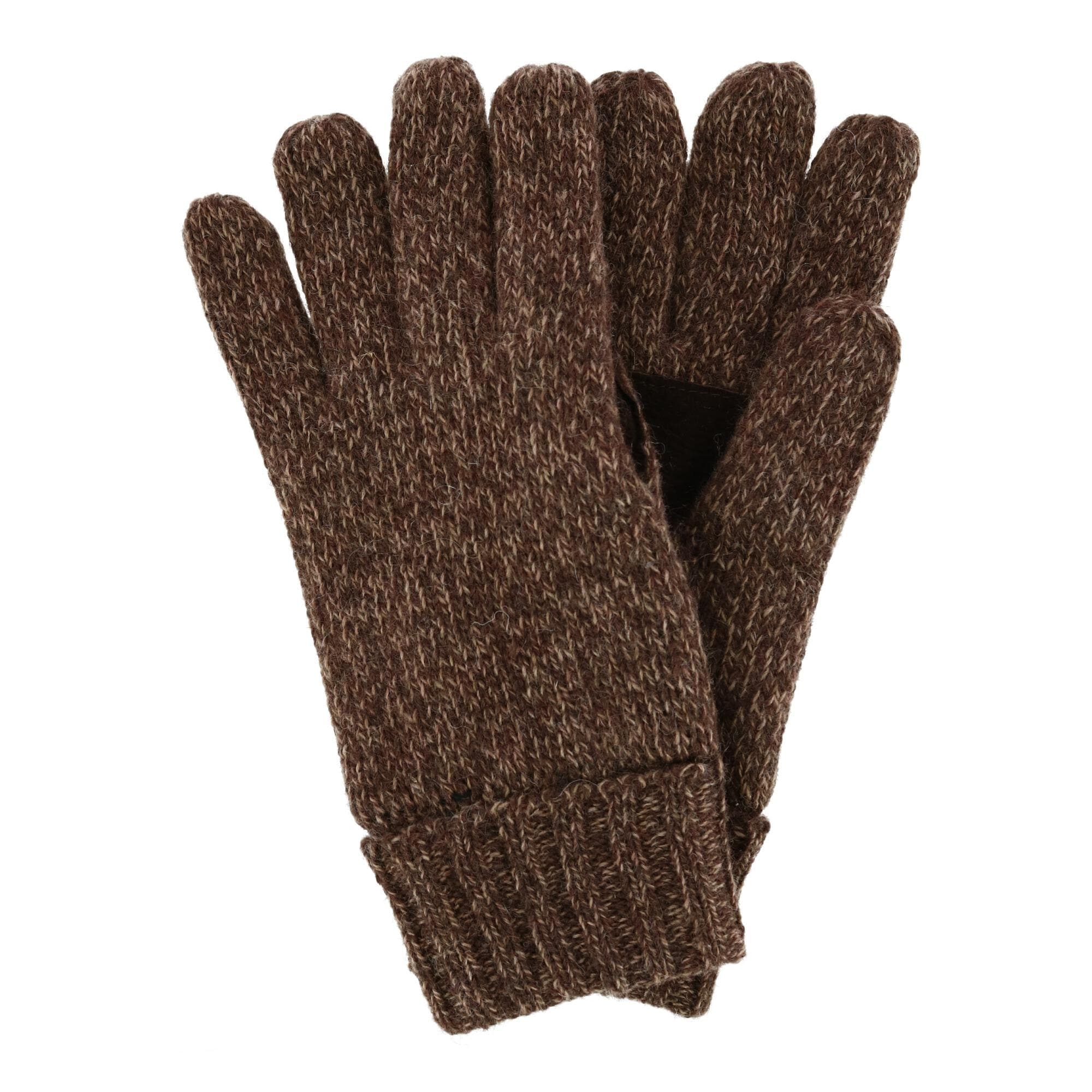 men's ragg wool gloves with leather palms