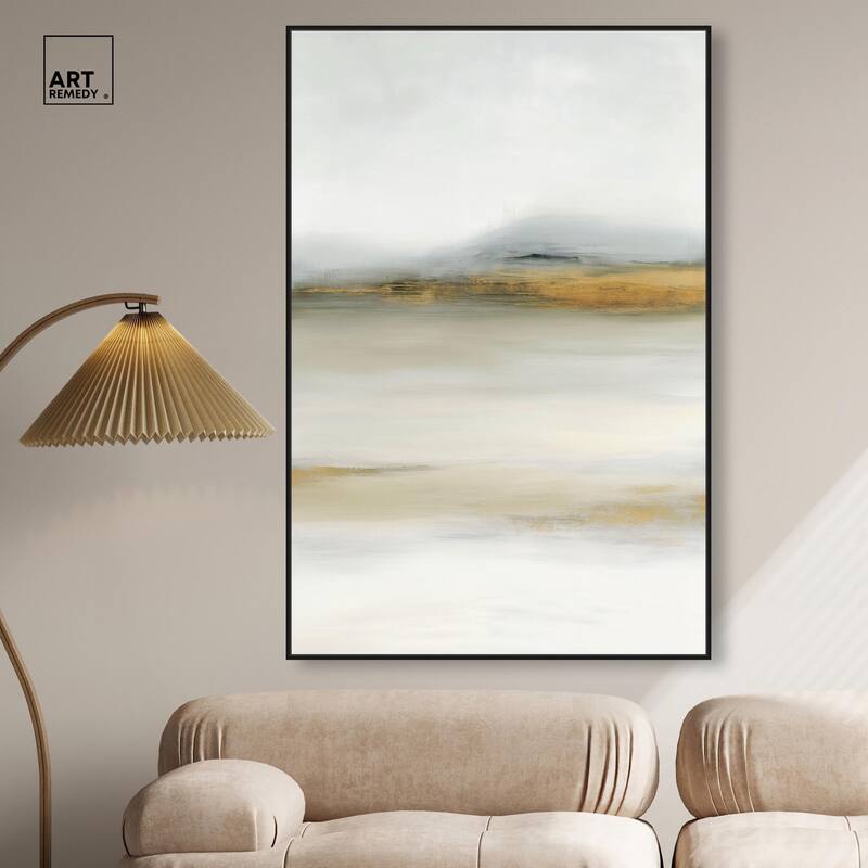 Misty Expanse II Canvas by Art Remedy