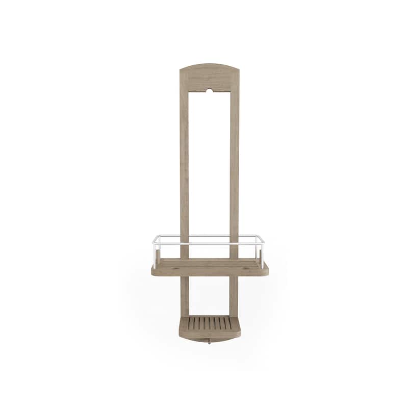 The Original Moa Small Teak Shower Caddy