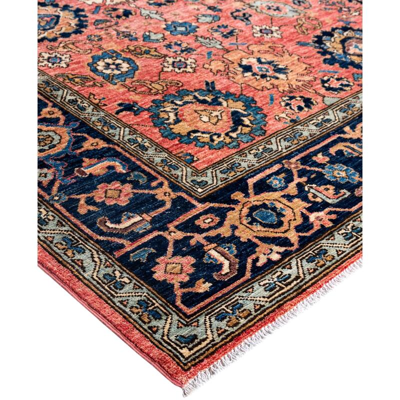 Serapi One-of-a-Kind Hand-Knotted Area Rug - Pink - 8' 2" x 10' 0"