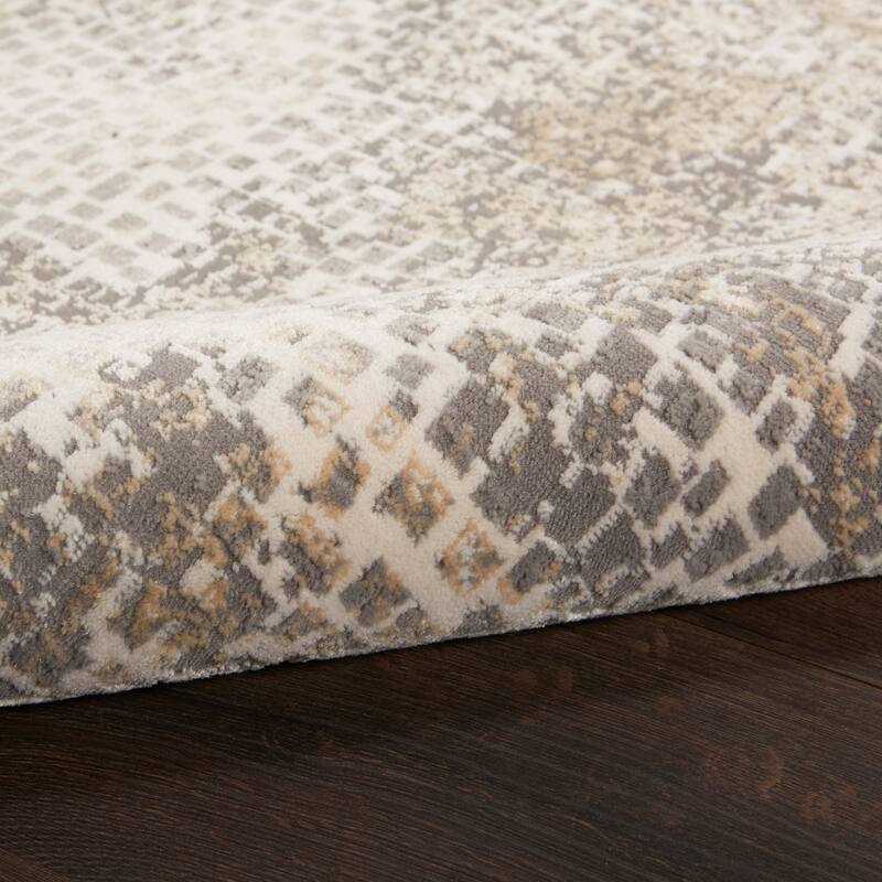 Michael Amini MA90 Uptown Abstract Area Rug