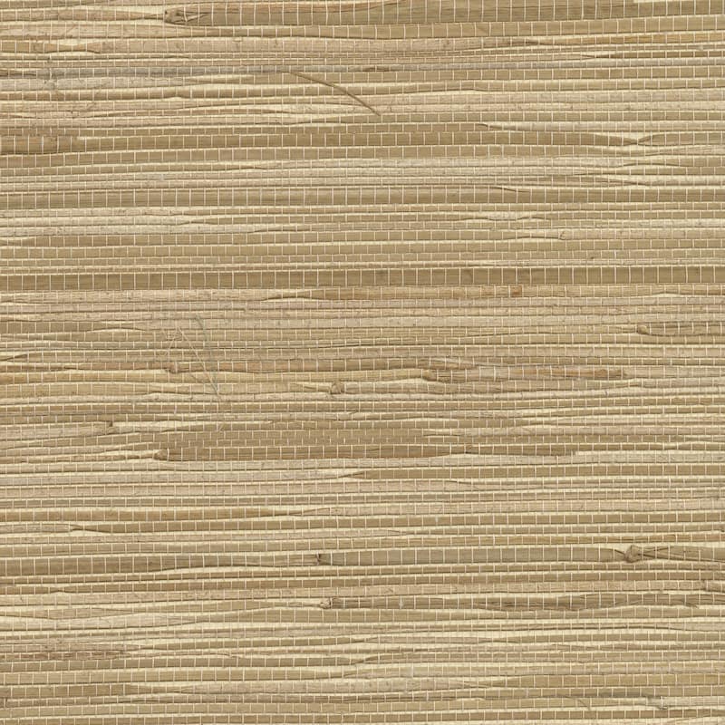 Texture Pattern Mount Isa Wheat Grasscloth Wallpaper - Wheat