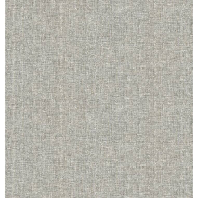 Brewster Sampson Grey Oasis Wallpaper - 20.5in x 396in x 0.025in