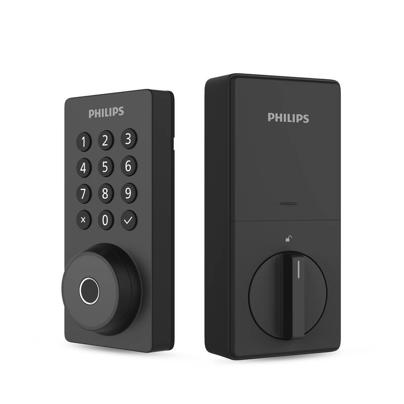 Philips Smart Wi-Fi Door Lock with Lighted Keypad and Lever Set