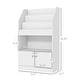 preview thumbnail 7 of 12, Kids Bookcase with 3 Shelves, 1 Storage Compartment and 1 Cabinet